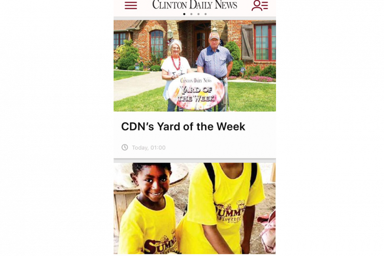 Clinton Daily News App